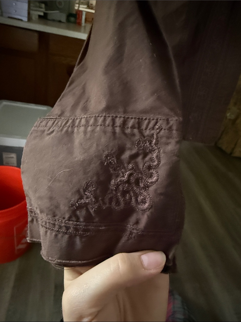 fitted button up - Picture 3 of 5